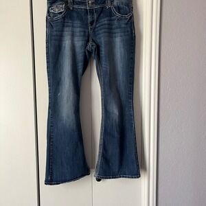 Vanity Women's Dark Blue Boot Cut Jeans